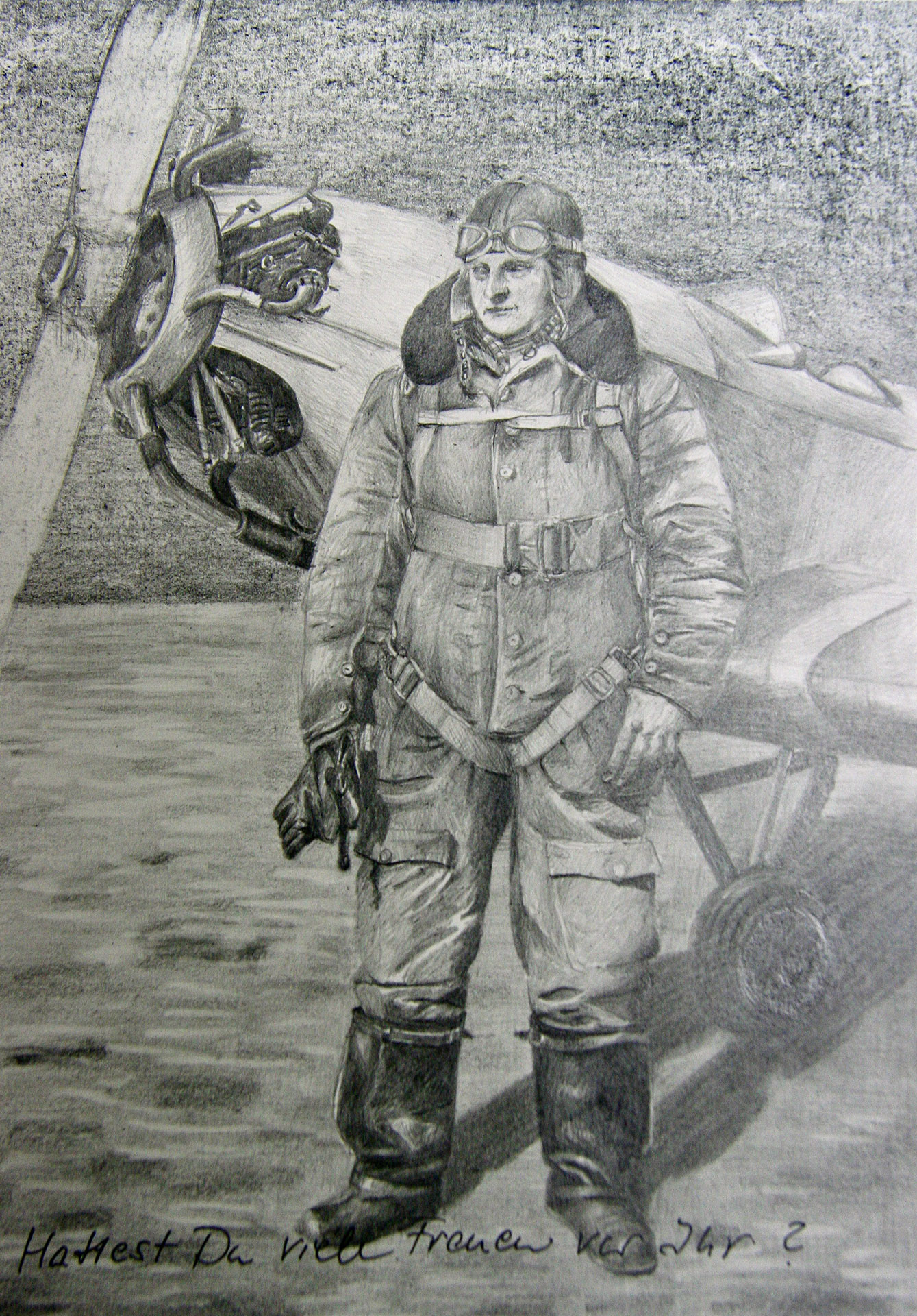 Dern 5, 2008, Bleistift, Tinte, 21x29 cm