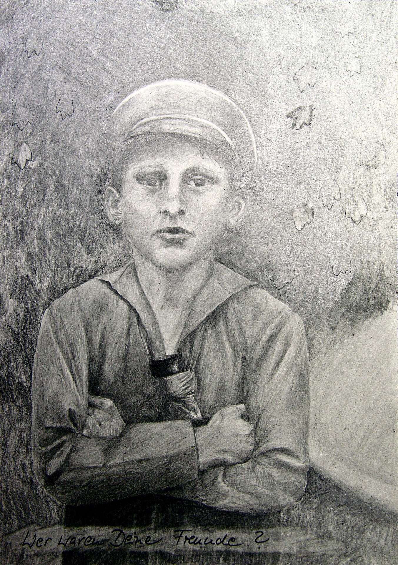 Dern 6, 2008, Bleistift, Tinte, 21x29 cm